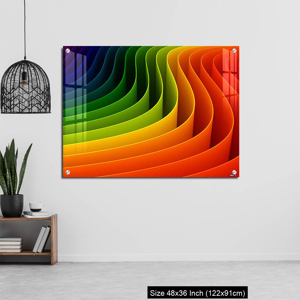 OMGs Acrylic Wall Decor – 3d colorful background - Image 6