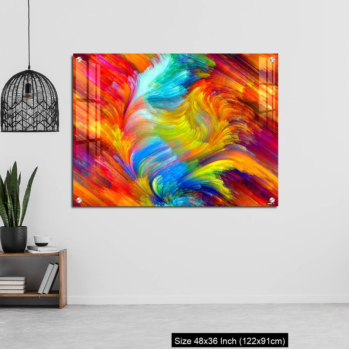 OMGs Acrylic Wall Decor – Color Abstraction - Image 6
