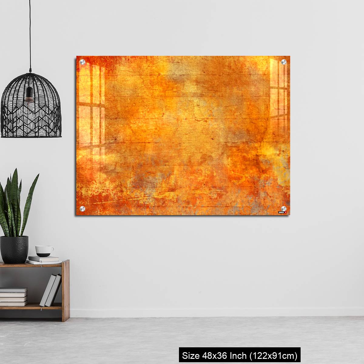 OMGs Acrylic Wall Decor – Fall colors background texture - Image 6