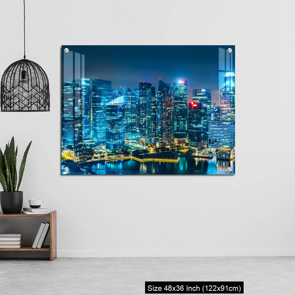 OMGs Acrylic Wall Decor – Singapore city skyline. - Image 6