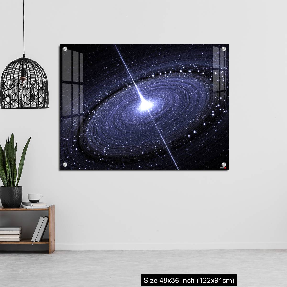 OMGs Acrylic Wall Decor – Starry disk around supermassive black hole - Image 6