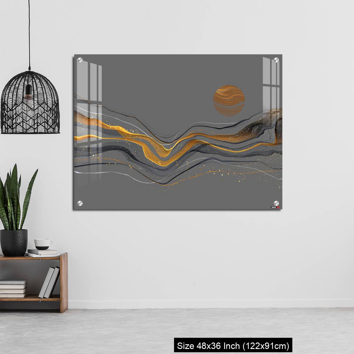 OMGs Acrylic Wall Decor – Trendy landscape, graphic poster, cards. - Image 6