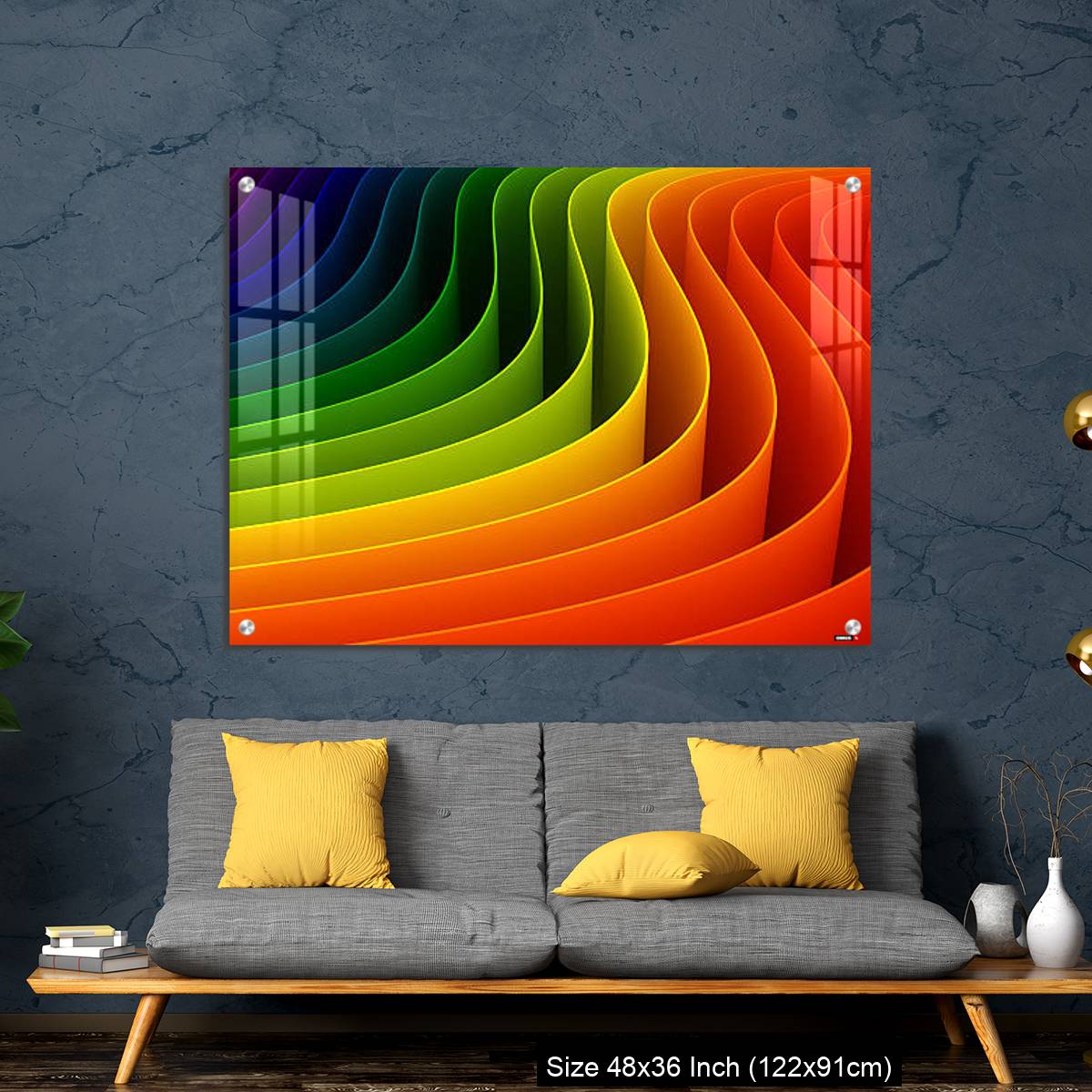 OMGs Acrylic Wall Decor – 3d colorful background - Image 7