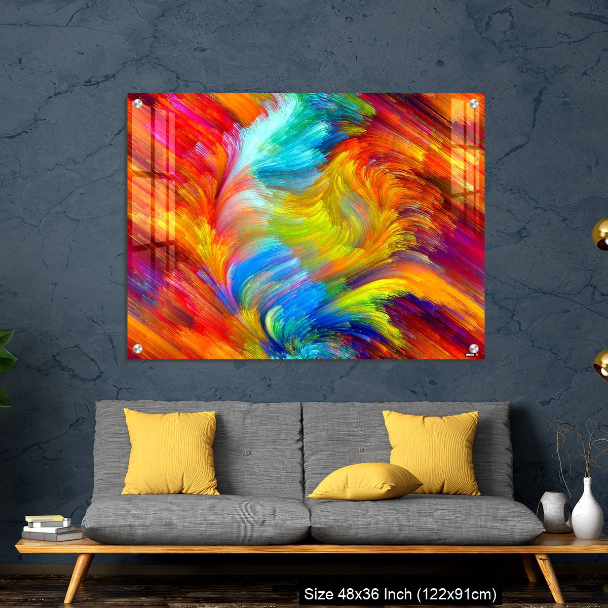 OMGs Acrylic Wall Decor – Color Abstraction - Image 7