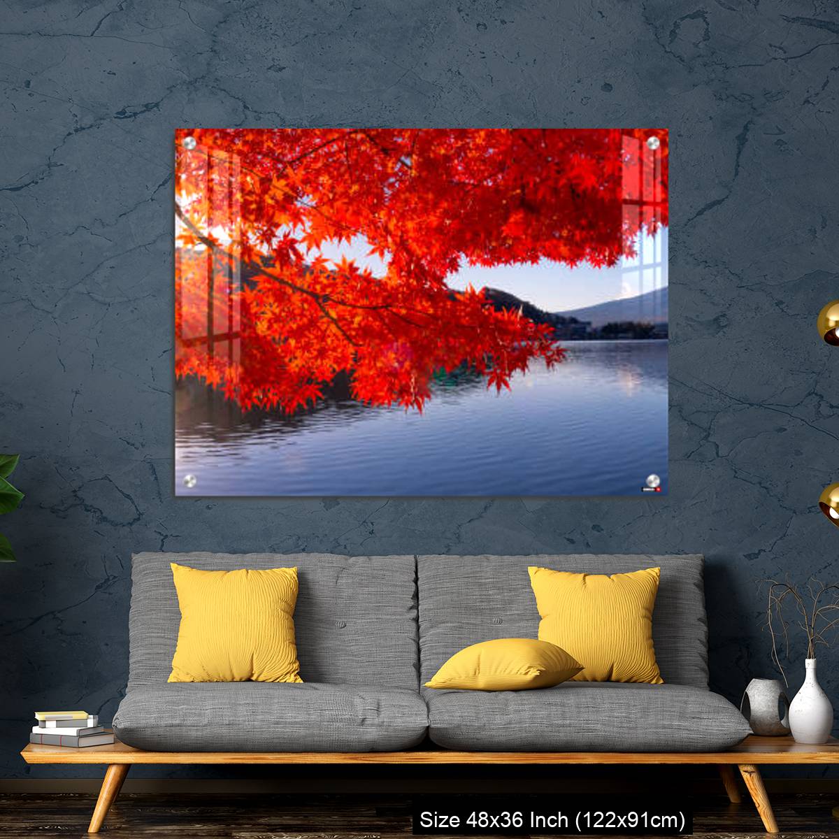OMGs Acrylic Wall Decor – Mt Fuji in autumn view from lake Kawaguchiko - Image 7