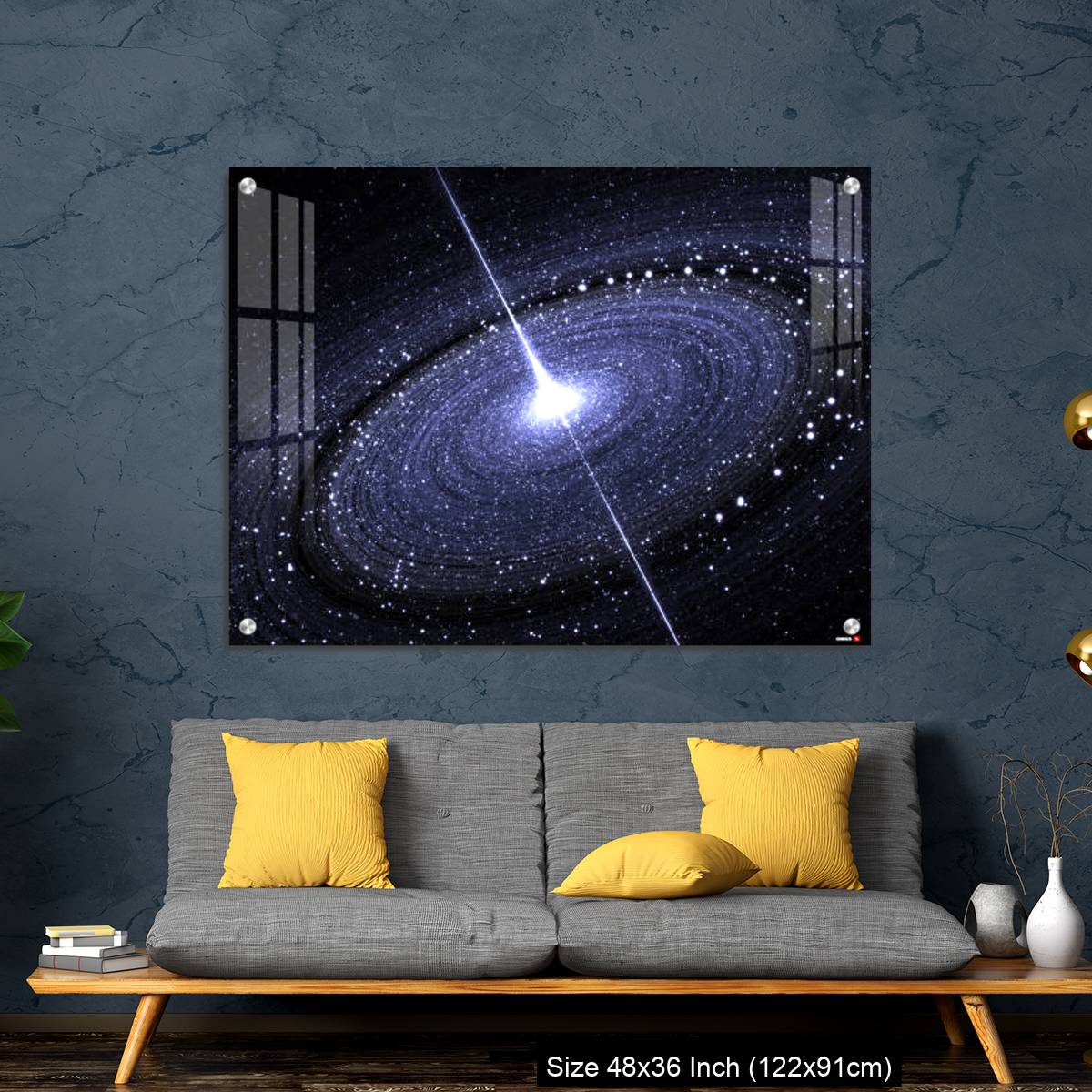 OMGs Acrylic Wall Decor – Starry disk around supermassive black hole - Image 7
