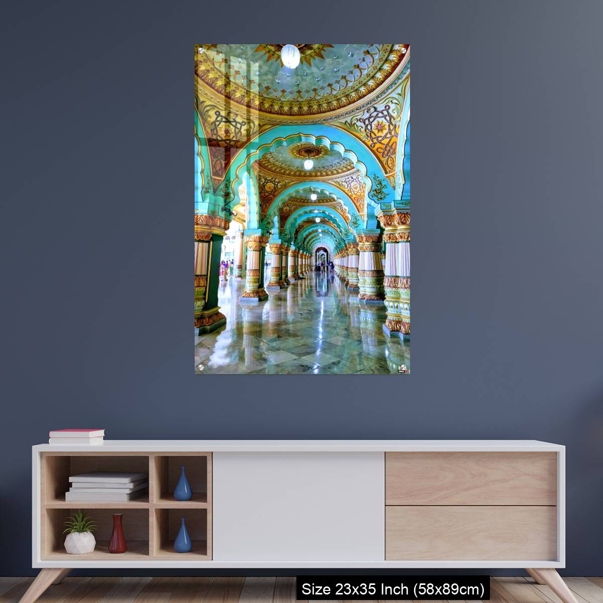 OMGs Acrylic Wall Decor – Mysuru palace inside view. - Image 8