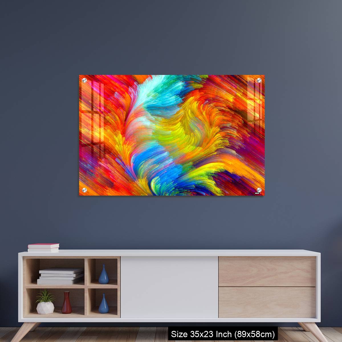 OMGs Acrylic Wall Decor – Color Abstraction - Image 8