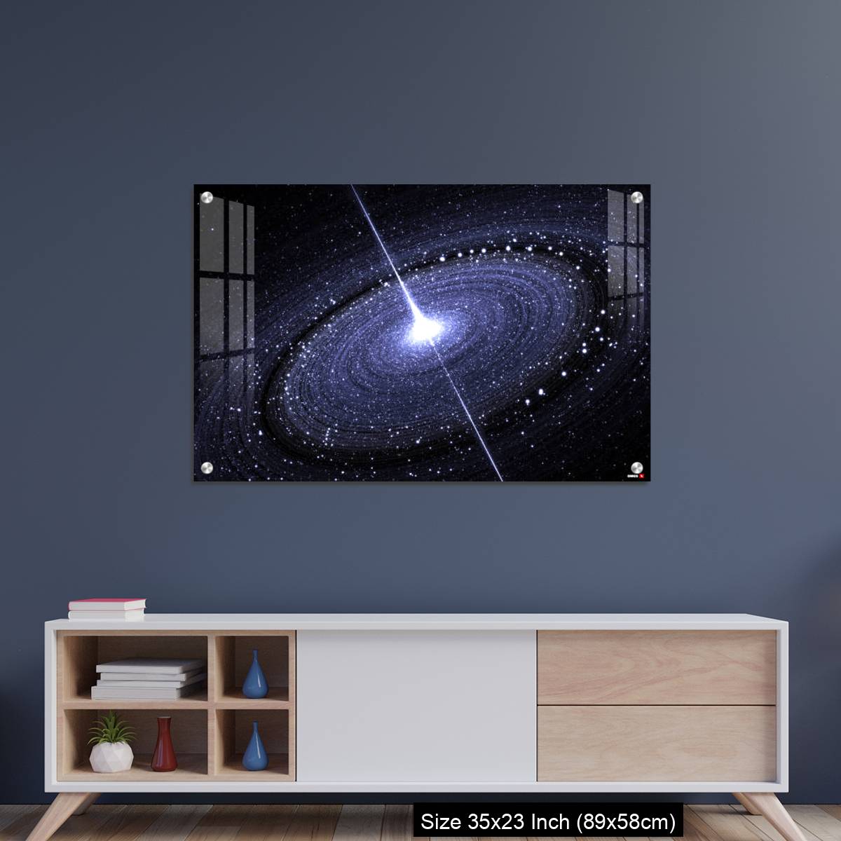 OMGs Acrylic Wall Decor – Starry disk around supermassive black hole - Image 8