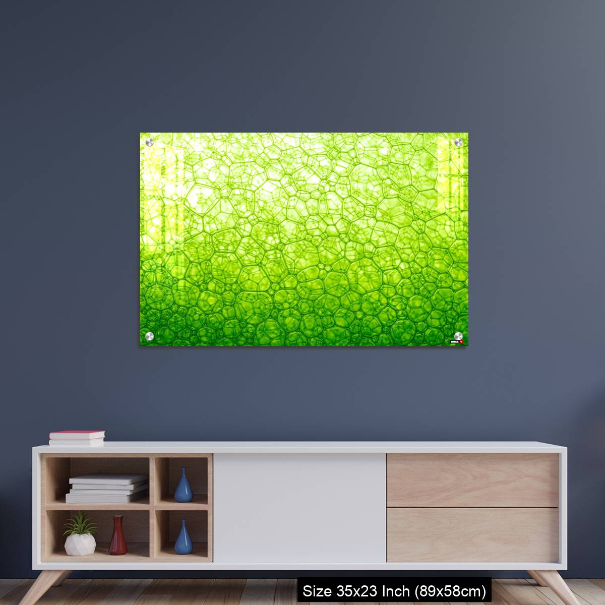 OMGs Acrylic Wall Decor – The close distance of the green bubble,Bubble, DNA, Drop, Liquid - Image 8