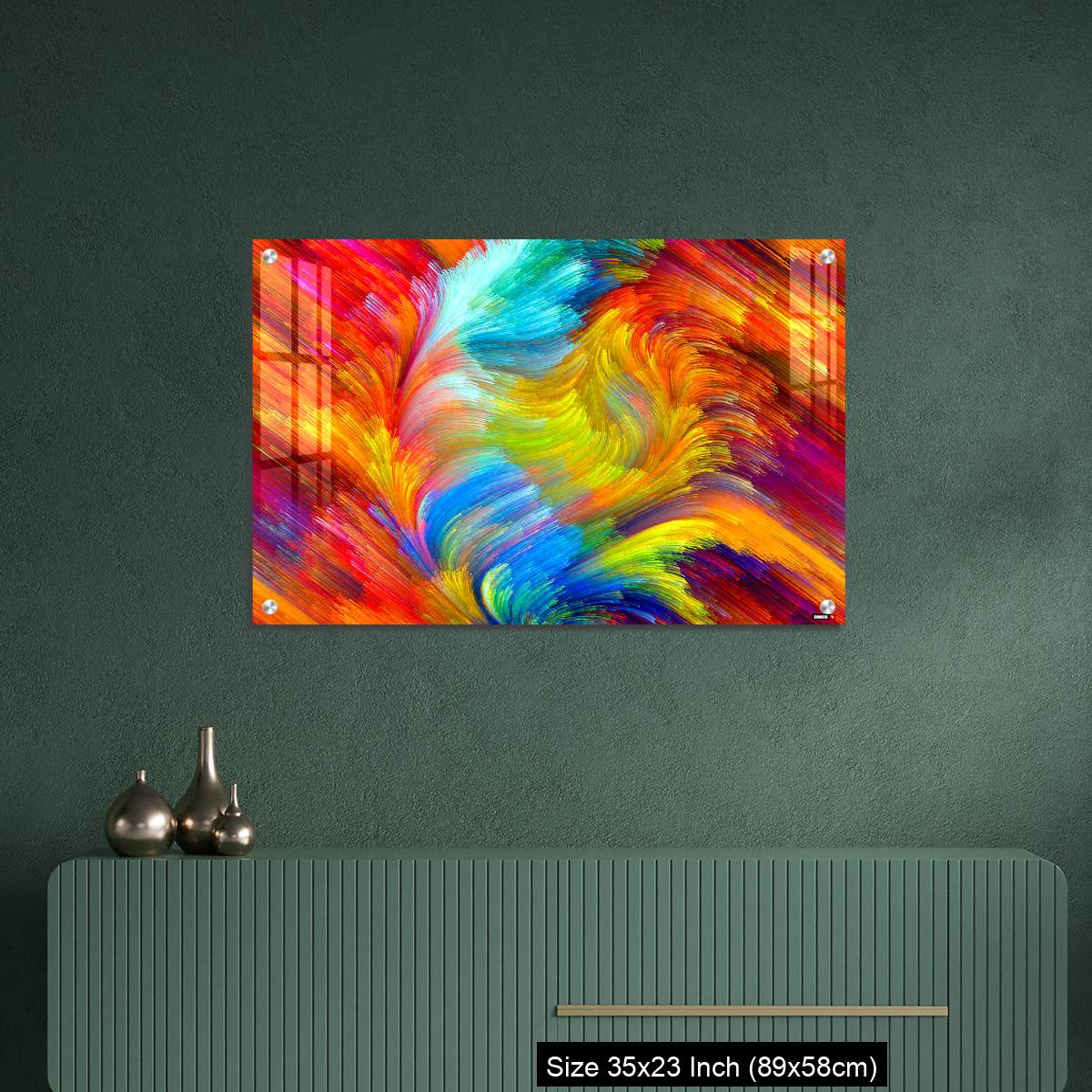 OMGs Acrylic Wall Decor – Color Abstraction - Image 9