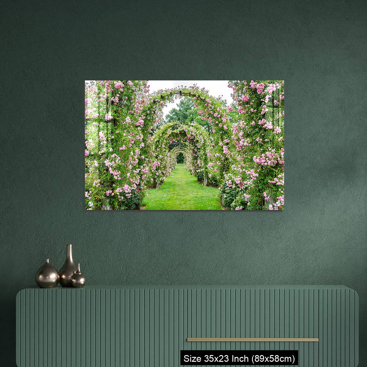 OMGs Acrylic Wall Decor – Rose Covered Archways at Elizabeth Park, West Hartford, CT - Image 9