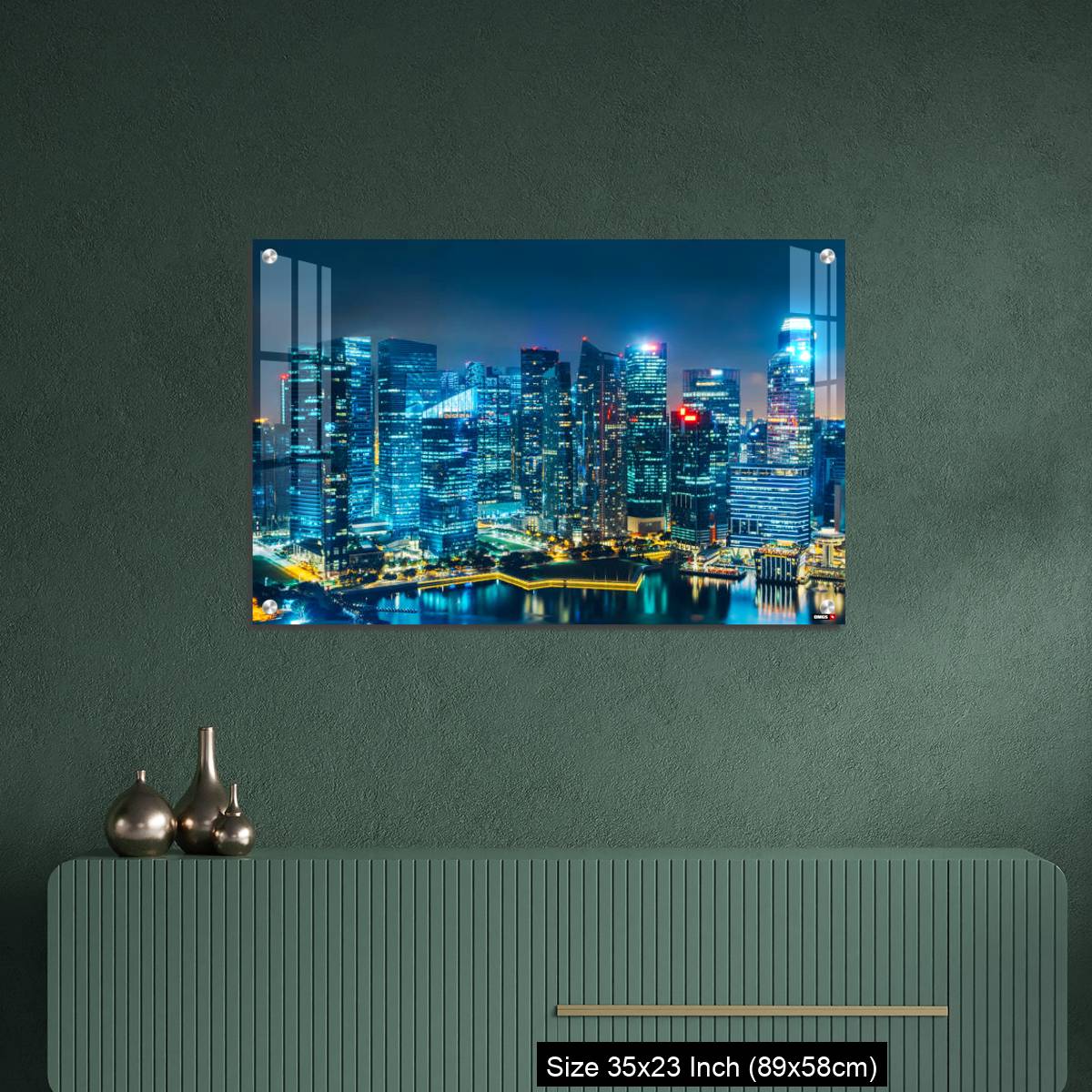 OMGs Acrylic Wall Decor – Singapore city skyline. - Image 9