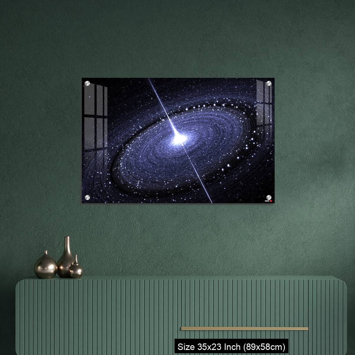 OMGs Acrylic Wall Decor – Starry disk around supermassive black hole - Image 9