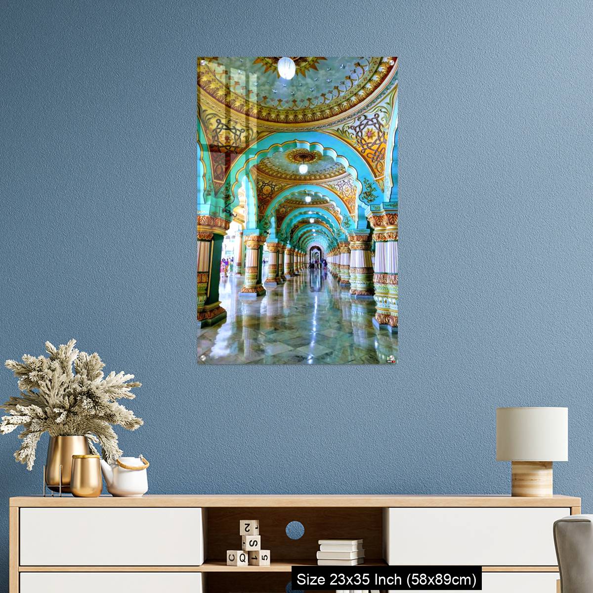 OMGs Acrylic Wall Decor – Mysuru palace inside view. - Image 10