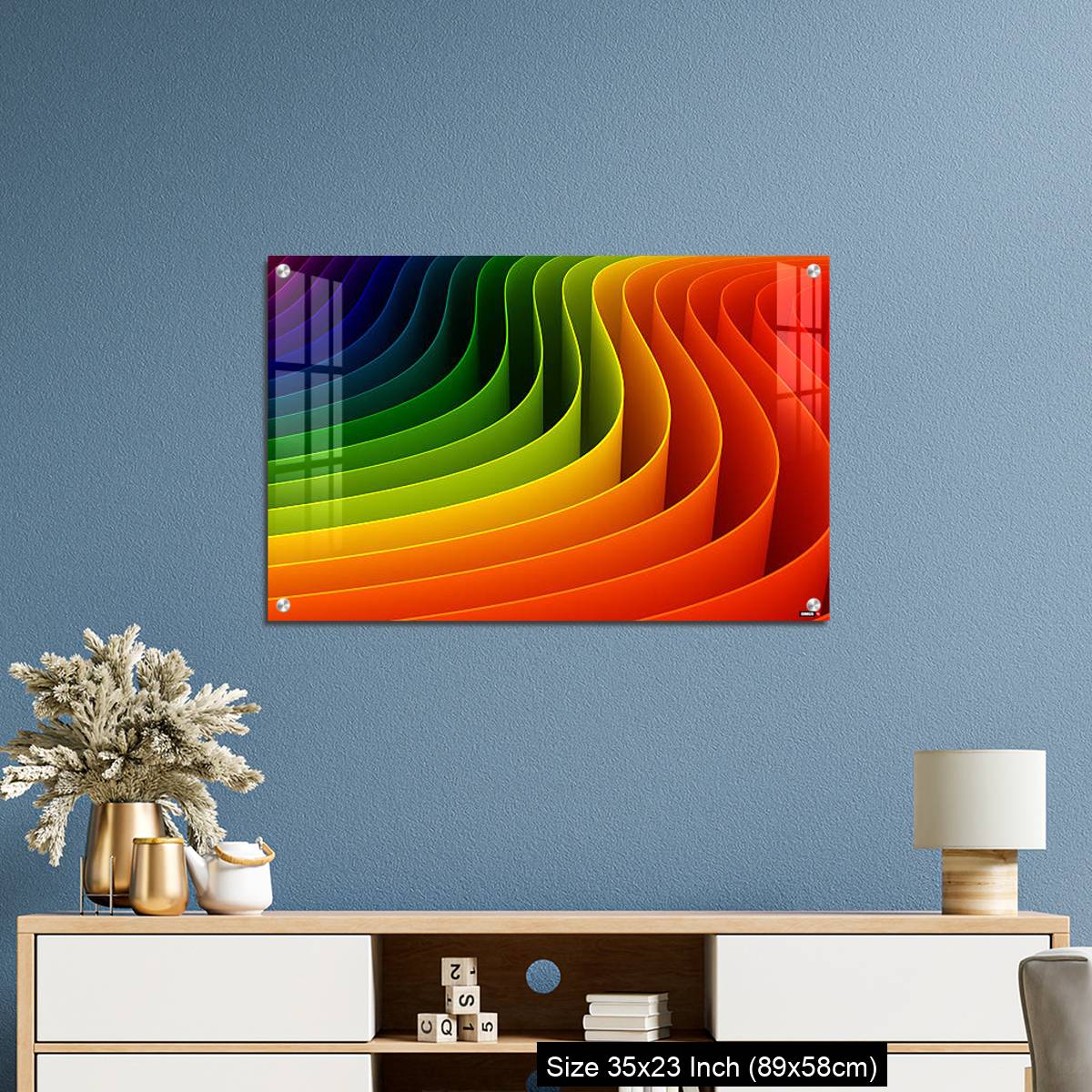 OMGs Acrylic Wall Decor – 3d colorful background - Image 10