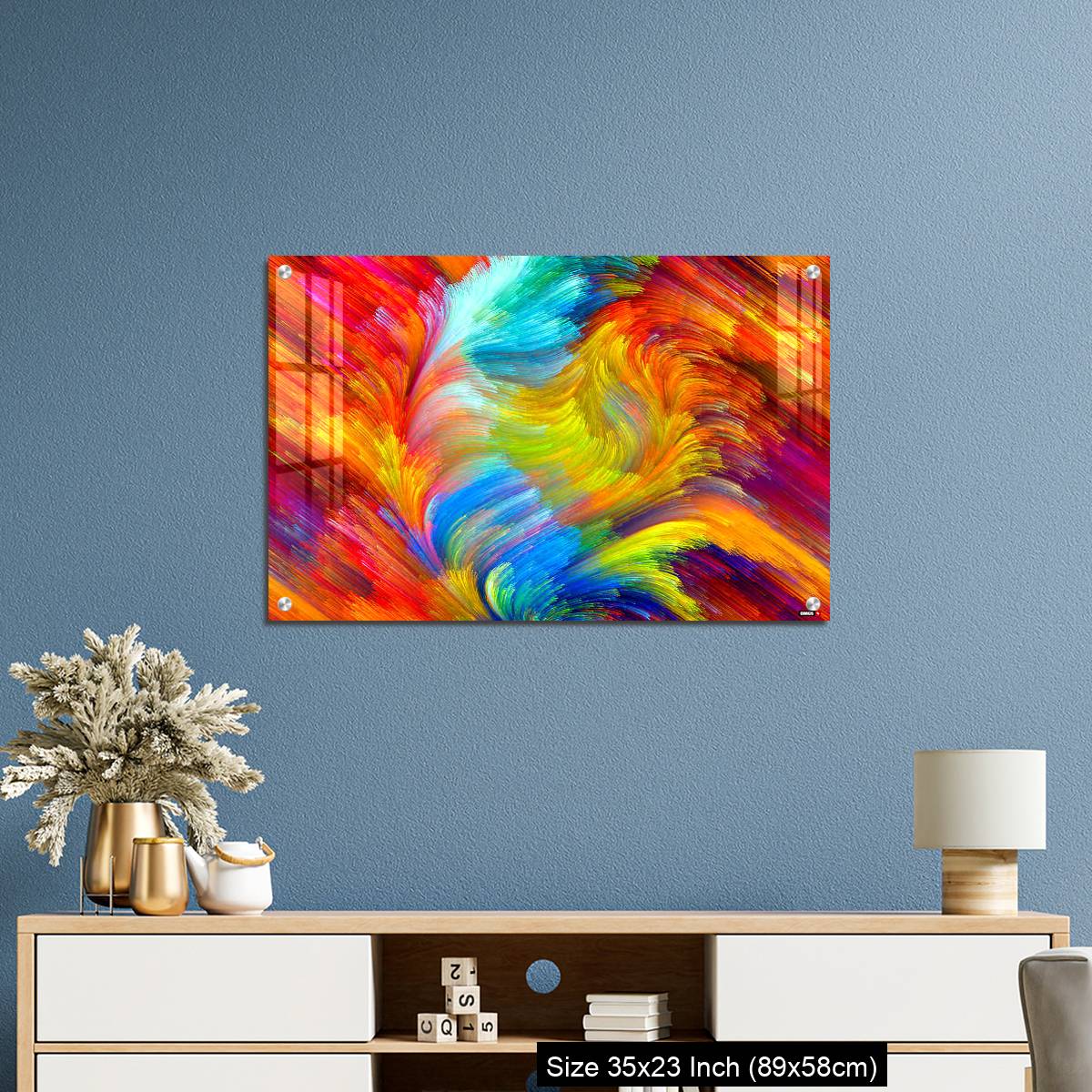 OMGs Acrylic Wall Decor – Color Abstraction - Image 10