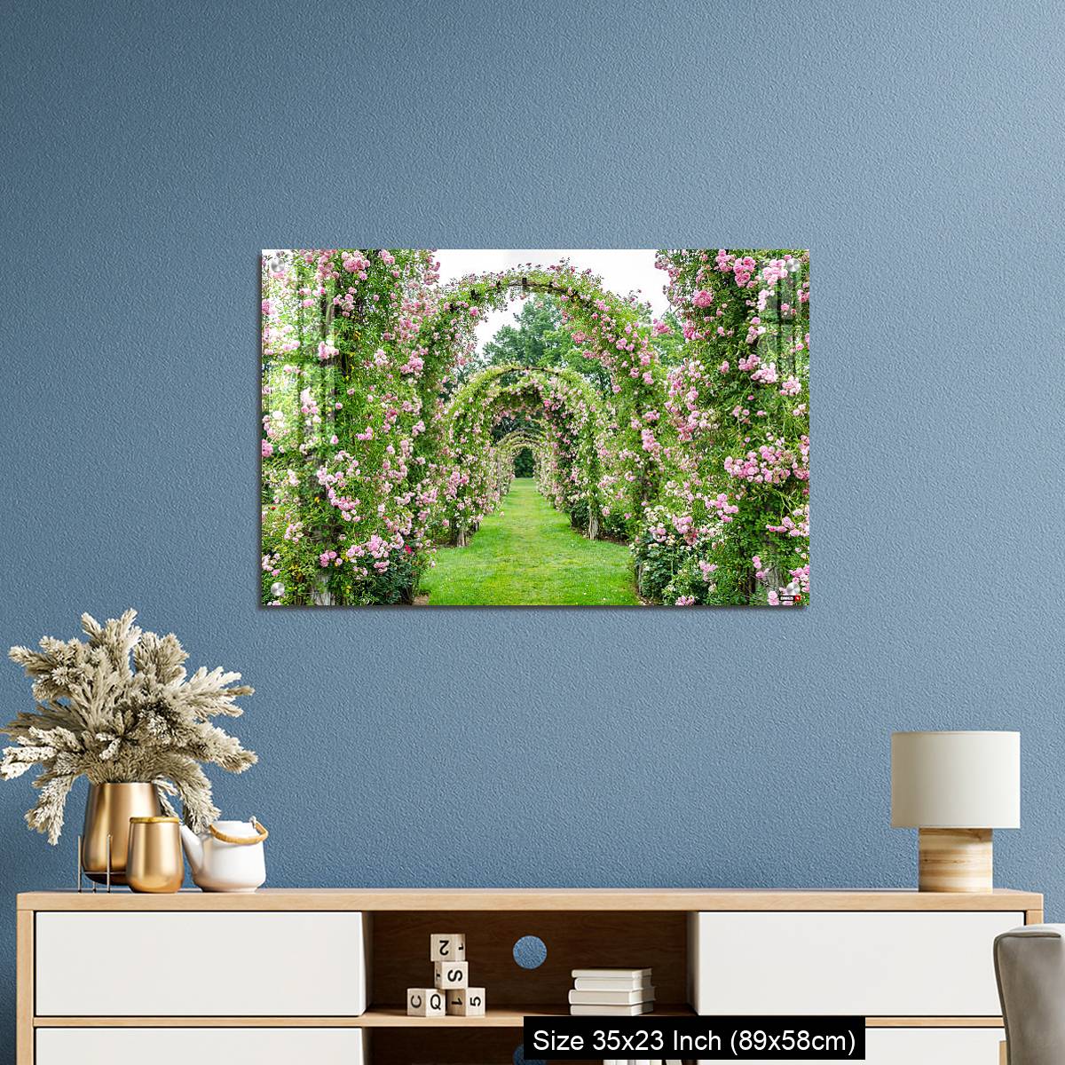 OMGs Acrylic Wall Decor – Rose Covered Archways at Elizabeth Park, West Hartford, CT - Image 10