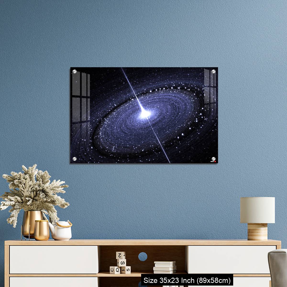 OMGs Acrylic Wall Decor – Starry disk around supermassive black hole - Image 10
