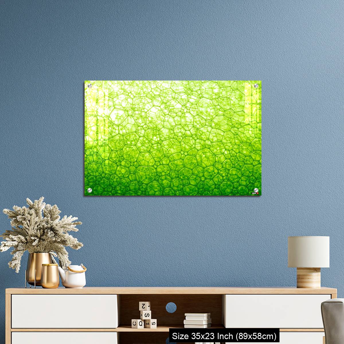 OMGs Acrylic Wall Decor – The close distance of the green bubble,Bubble, DNA, Drop, Liquid - Image 10
