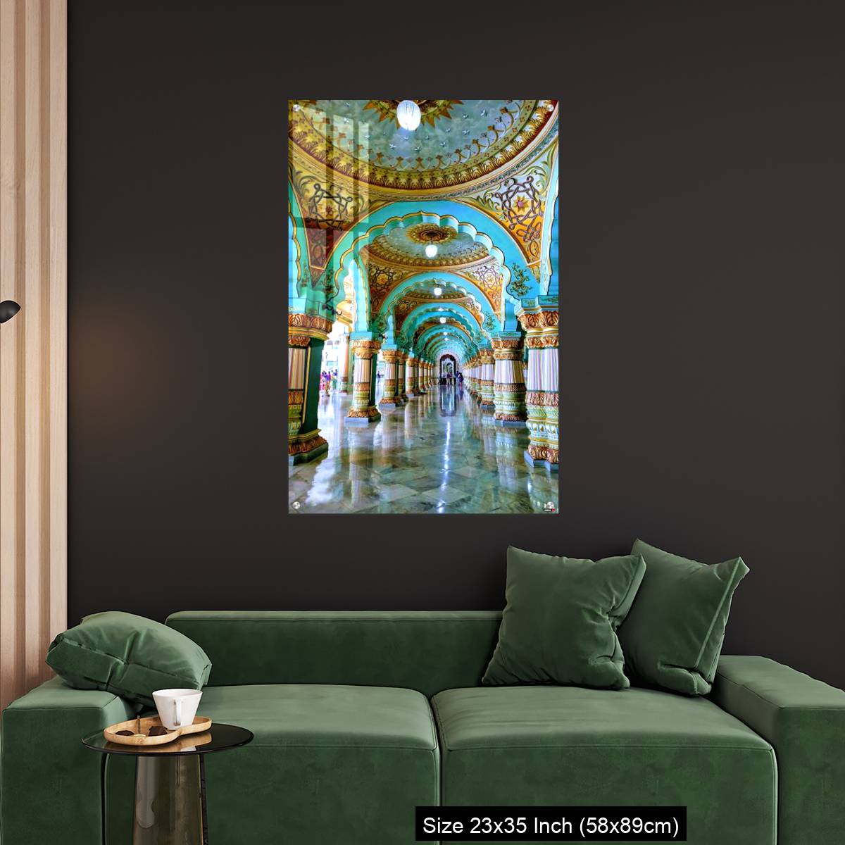OMGs Acrylic Wall Decor – Mysuru palace inside view. - Image 11