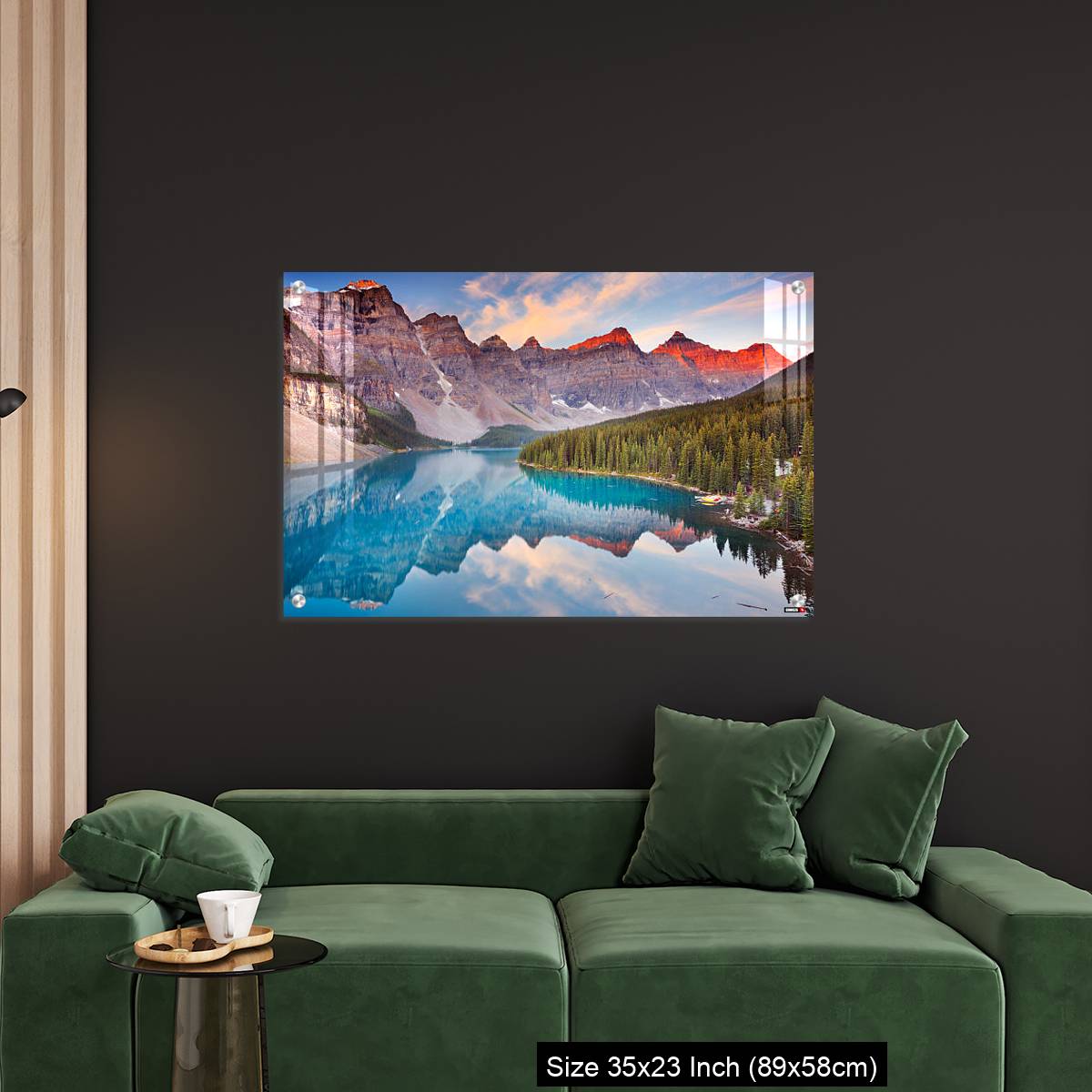 OMGs Acrylic Wall Decor – Moraine Lake at sunrise, Banff National Park, Canada - Image 11