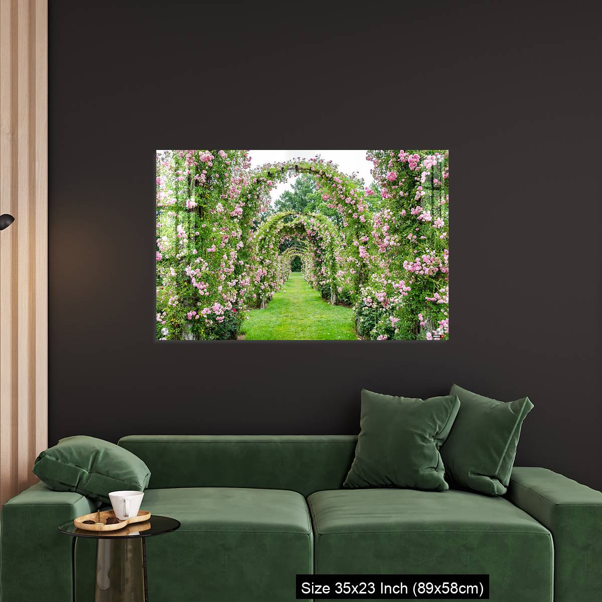 OMGs Acrylic Wall Decor – Rose Covered Archways at Elizabeth Park, West Hartford, CT - Image 11