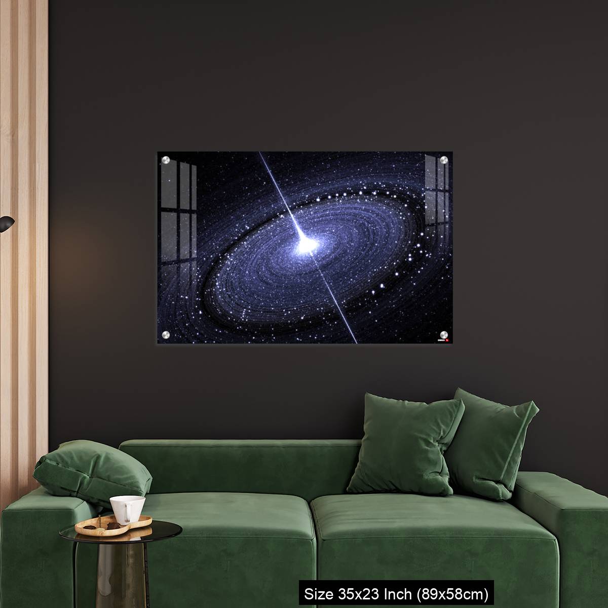 OMGs Acrylic Wall Decor – Starry disk around supermassive black hole - Image 11