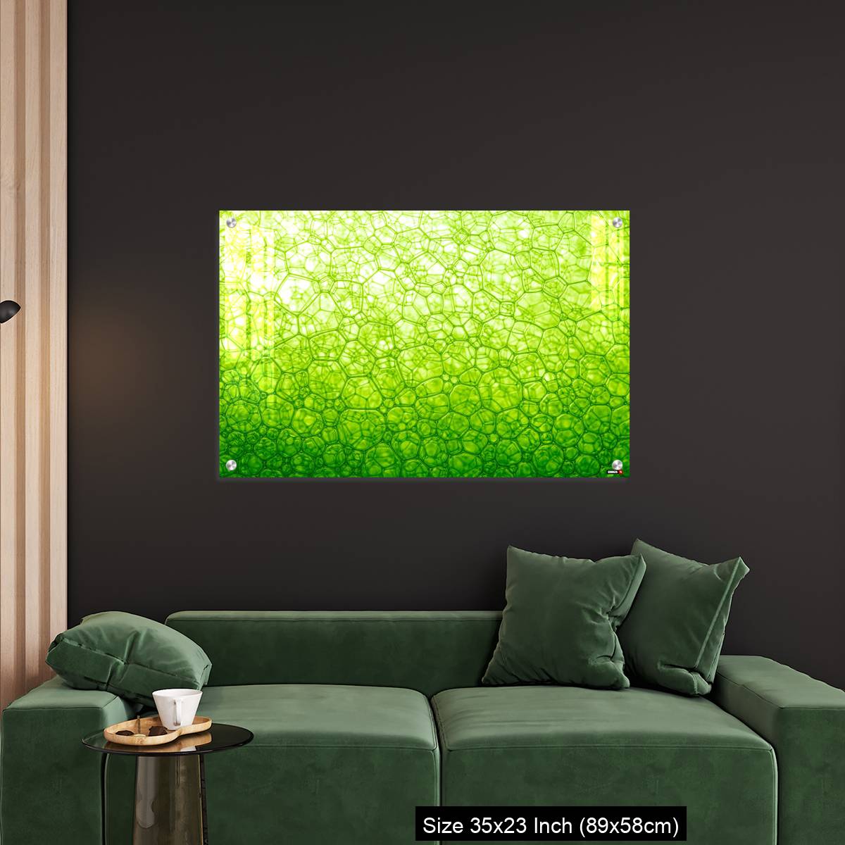OMGs Acrylic Wall Decor – The close distance of the green bubble,Bubble, DNA, Drop, Liquid - Image 11
