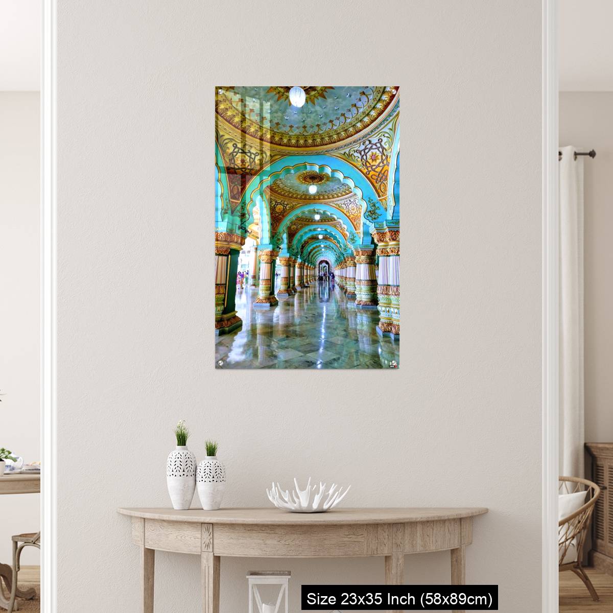 OMGs Acrylic Wall Decor – Mysuru palace inside view. - Image 12