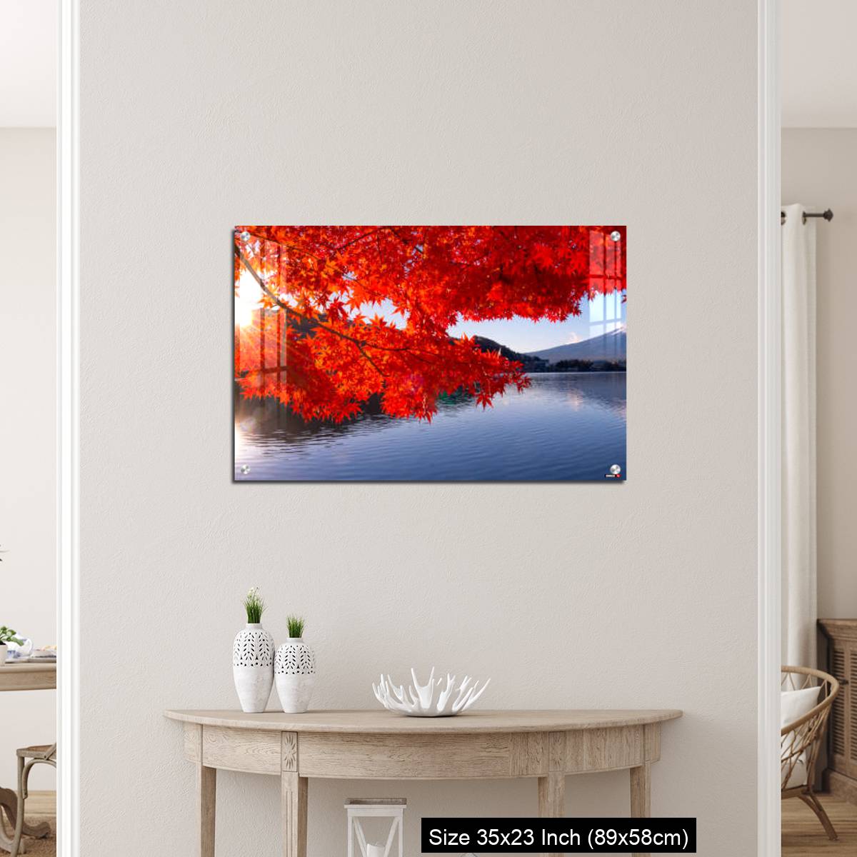 OMGs Acrylic Wall Decor – Mt Fuji in autumn view from lake Kawaguchiko - Image 12