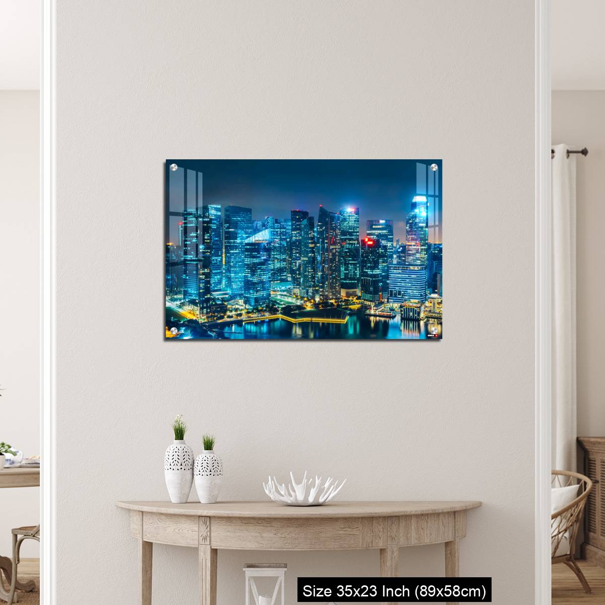 OMGs Acrylic Wall Decor – Singapore city skyline. - Image 12