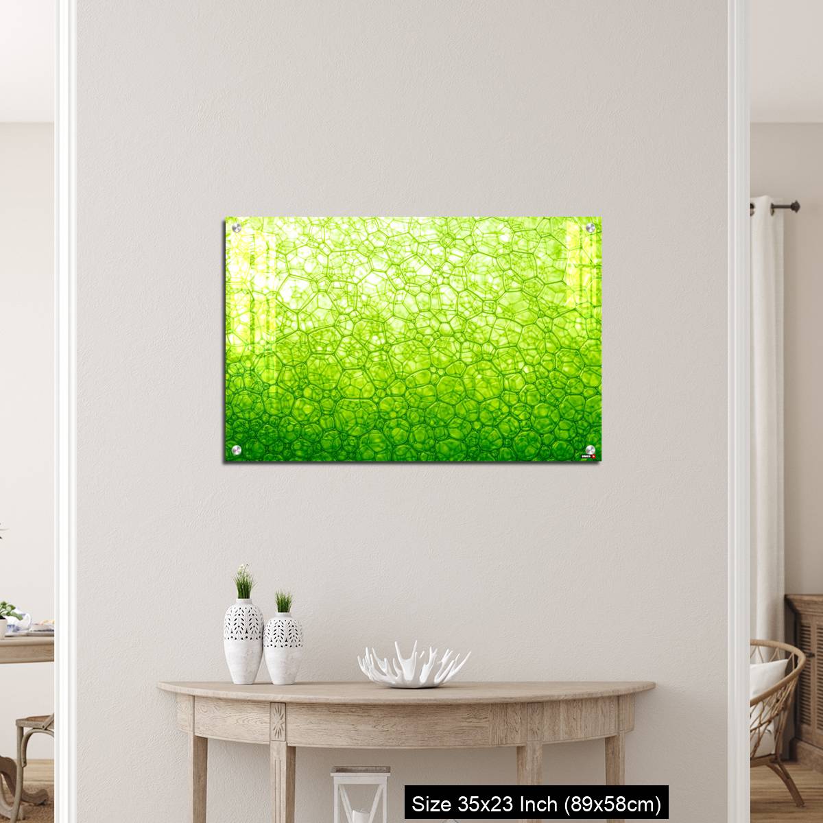 OMGs Acrylic Wall Decor – The close distance of the green bubble,Bubble, DNA, Drop, Liquid - Image 12