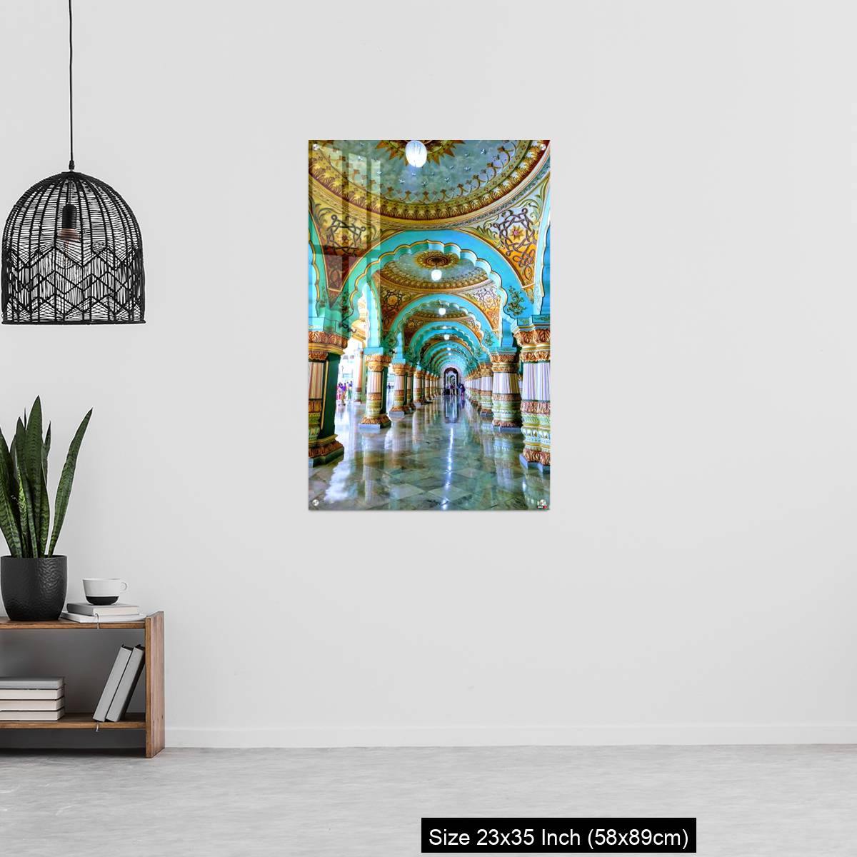 OMGs Acrylic Wall Decor – Mysuru palace inside view. - Image 13