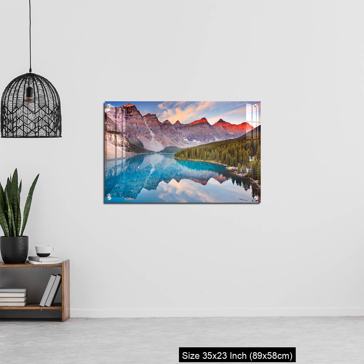 OMGs Acrylic Wall Decor – Moraine Lake at sunrise, Banff National Park, Canada - Image 13