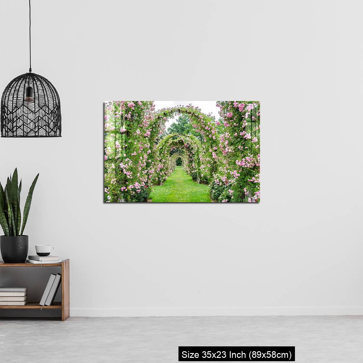 OMGs Acrylic Wall Decor – Rose Covered Archways at Elizabeth Park, West Hartford, CT - Image 13