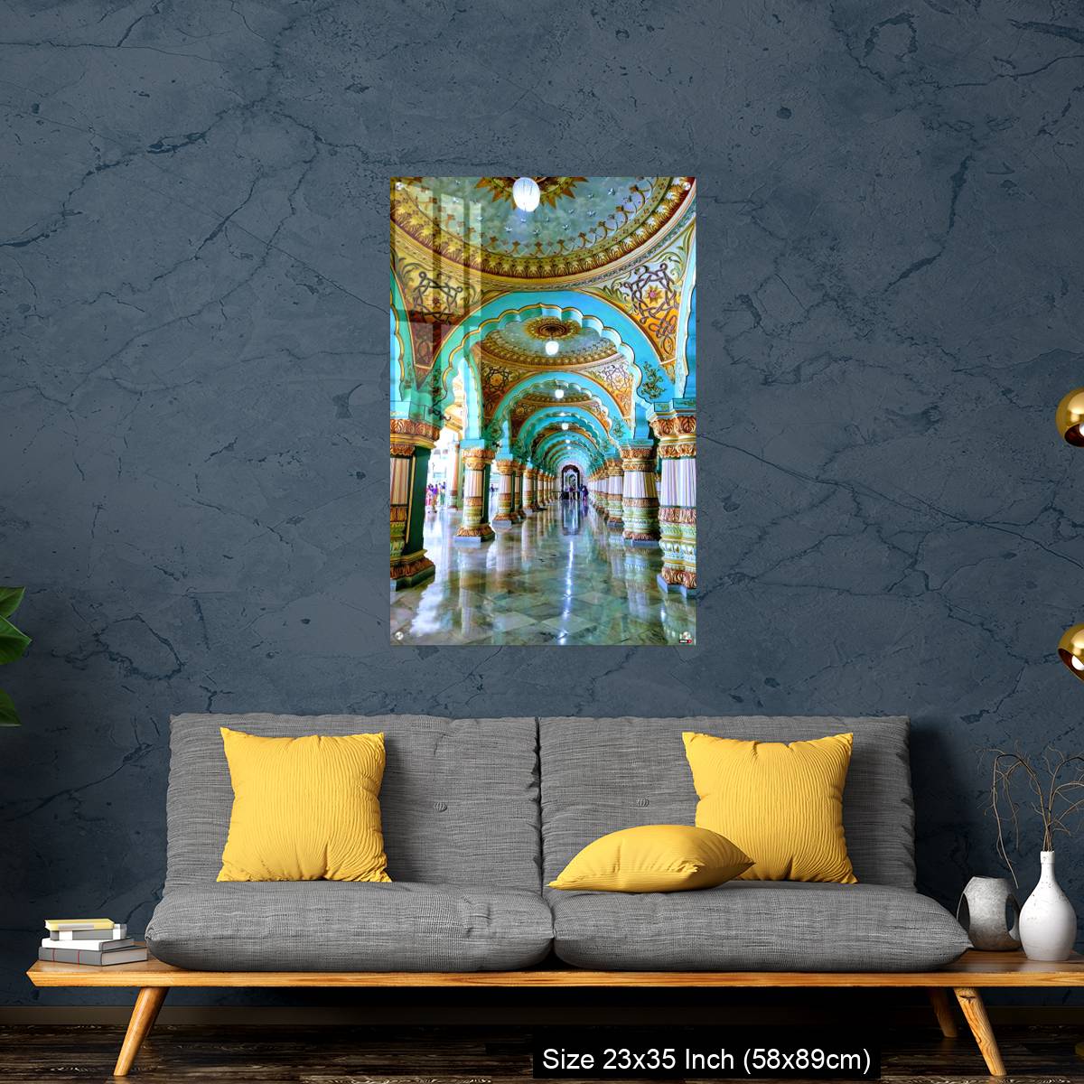 OMGs Acrylic Wall Decor – Mysuru palace inside view. - Image 14