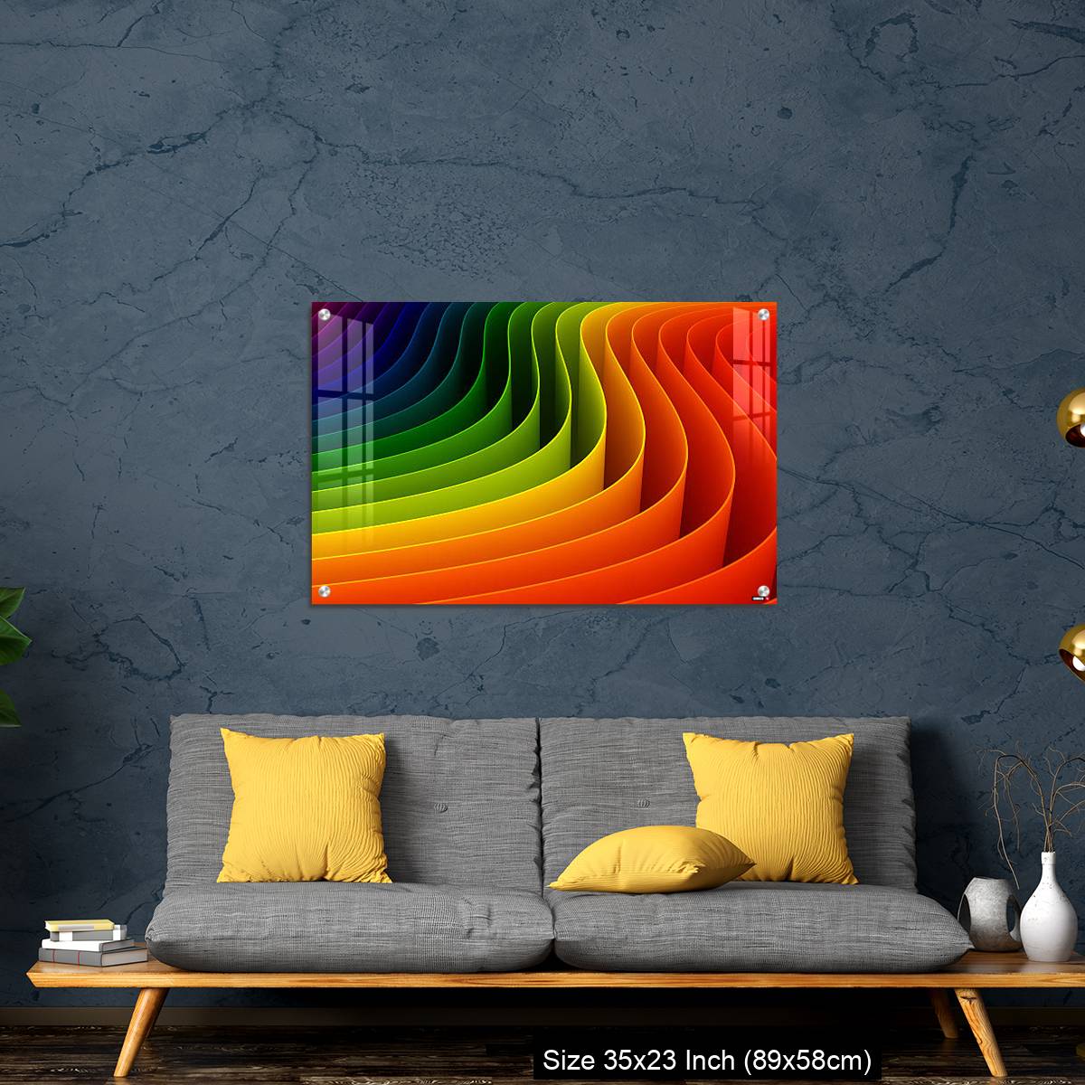 OMGs Acrylic Wall Decor – 3d colorful background - Image 14