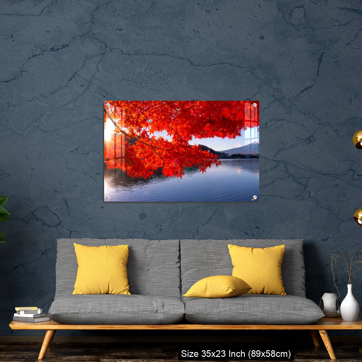 OMGs Acrylic Wall Decor – Mt Fuji in autumn view from lake Kawaguchiko - Image 14