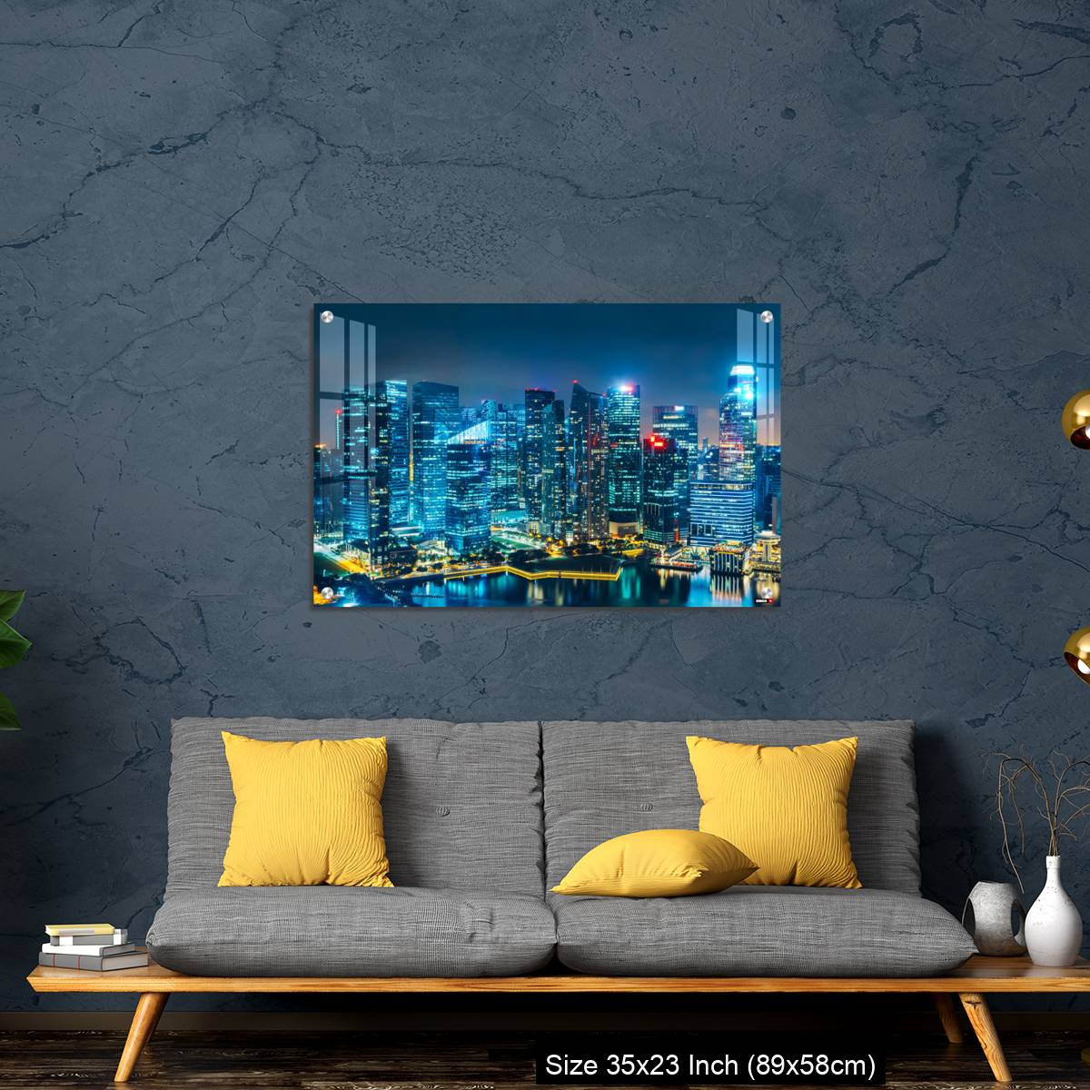 OMGs Acrylic Wall Decor – Singapore city skyline. - Image 14