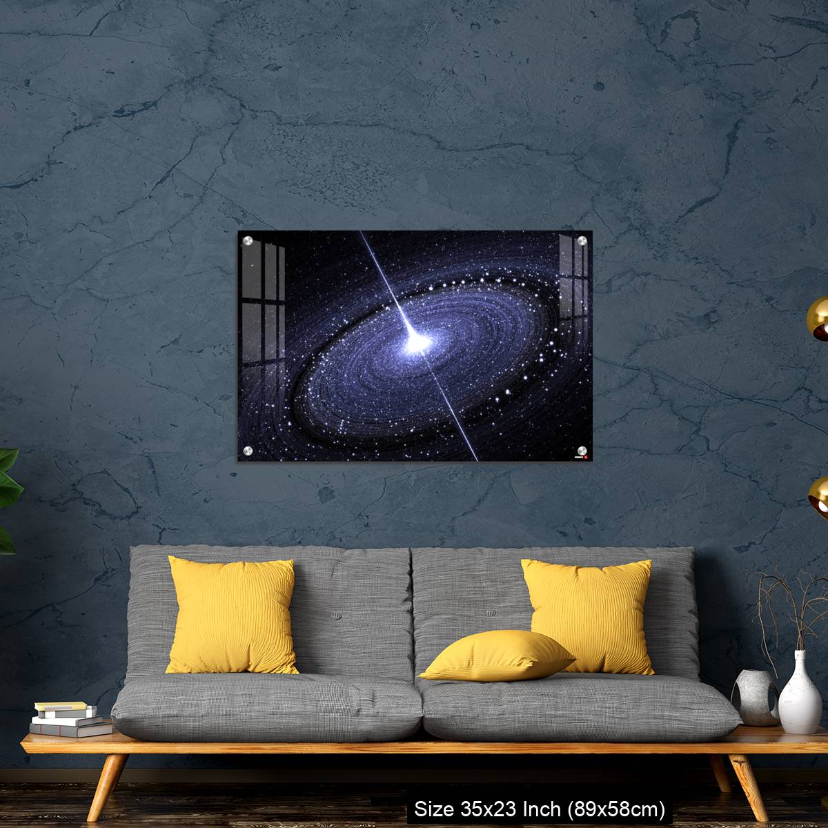 OMGs Acrylic Wall Decor – Starry disk around supermassive black hole - Image 14