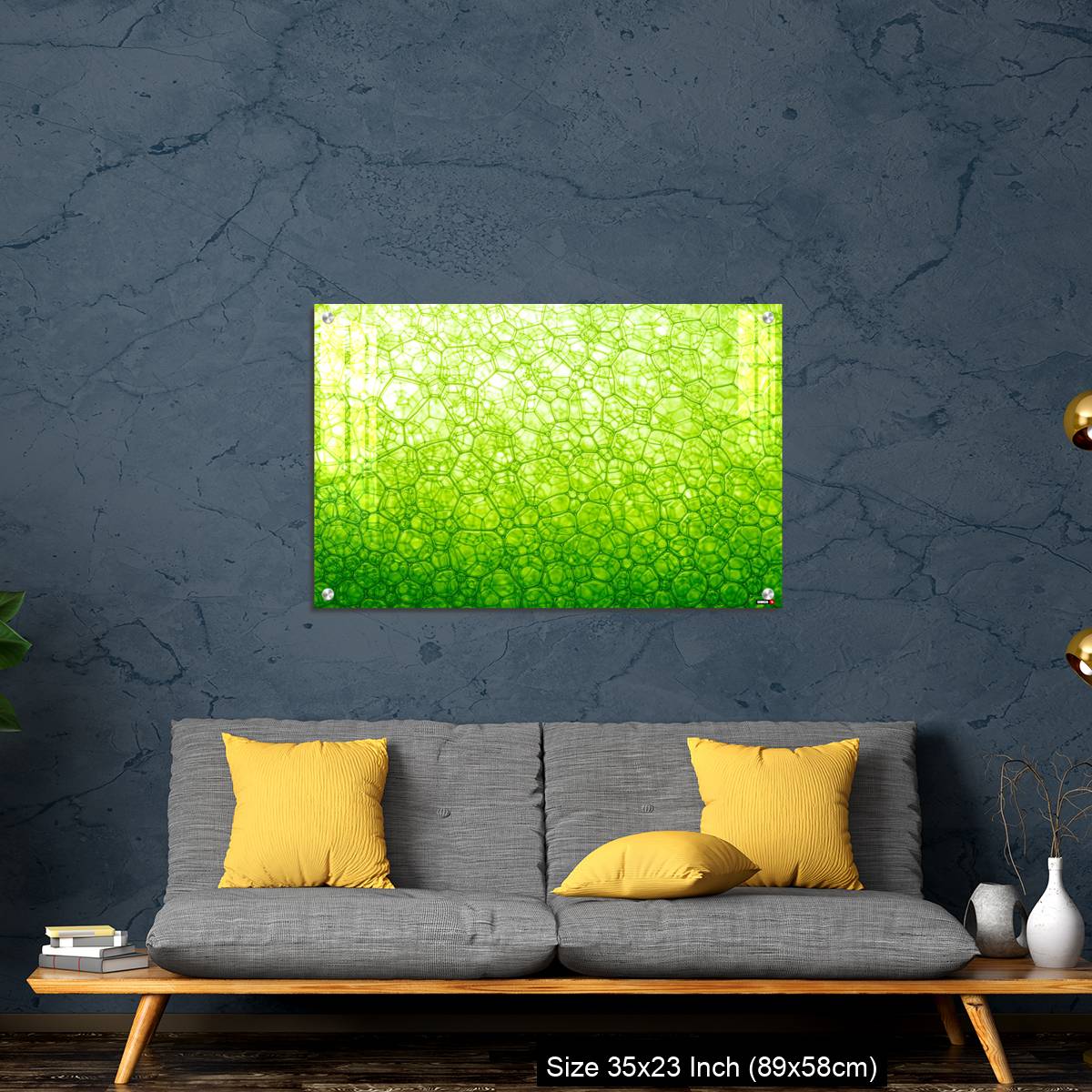 OMGs Acrylic Wall Decor – The close distance of the green bubble,Bubble, DNA, Drop, Liquid - Image 14
