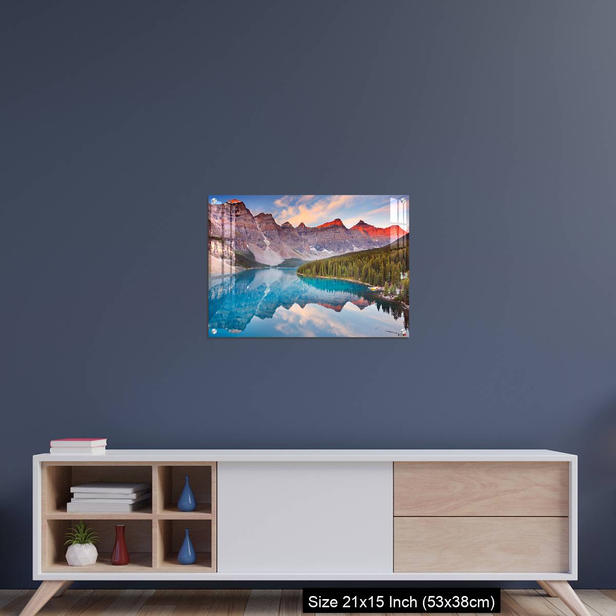 OMGs Acrylic Wall Decor – Moraine Lake at sunrise, Banff National Park, Canada - Image 15