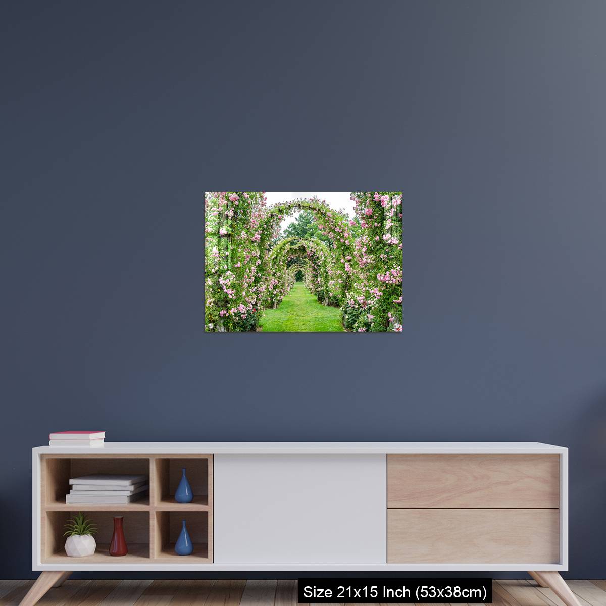 OMGs Acrylic Wall Decor – Rose Covered Archways at Elizabeth Park, West Hartford, CT - Image 15