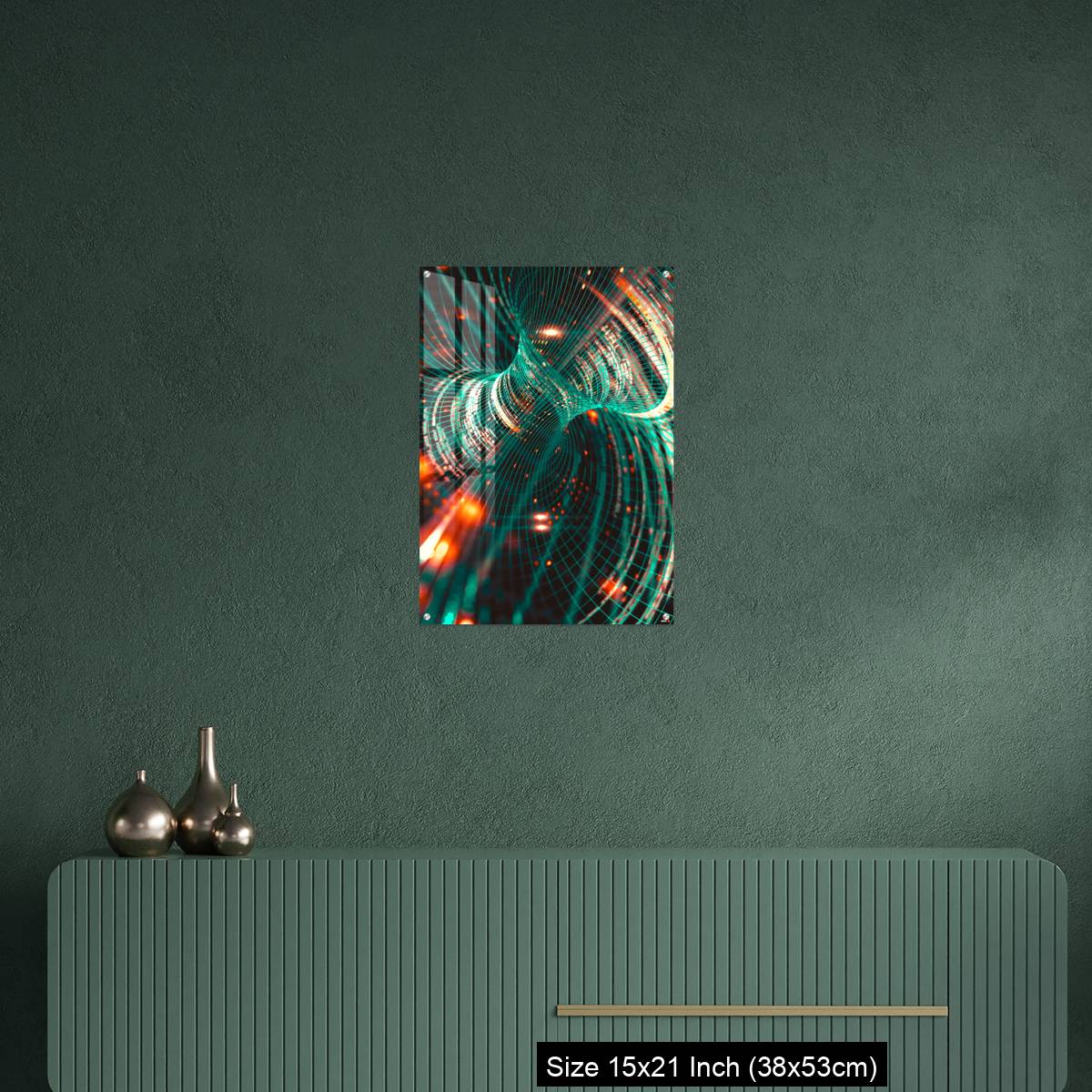 OMGs Acrylic Wall Decor – Abstract background of technology, science and cloud computer - Image 16