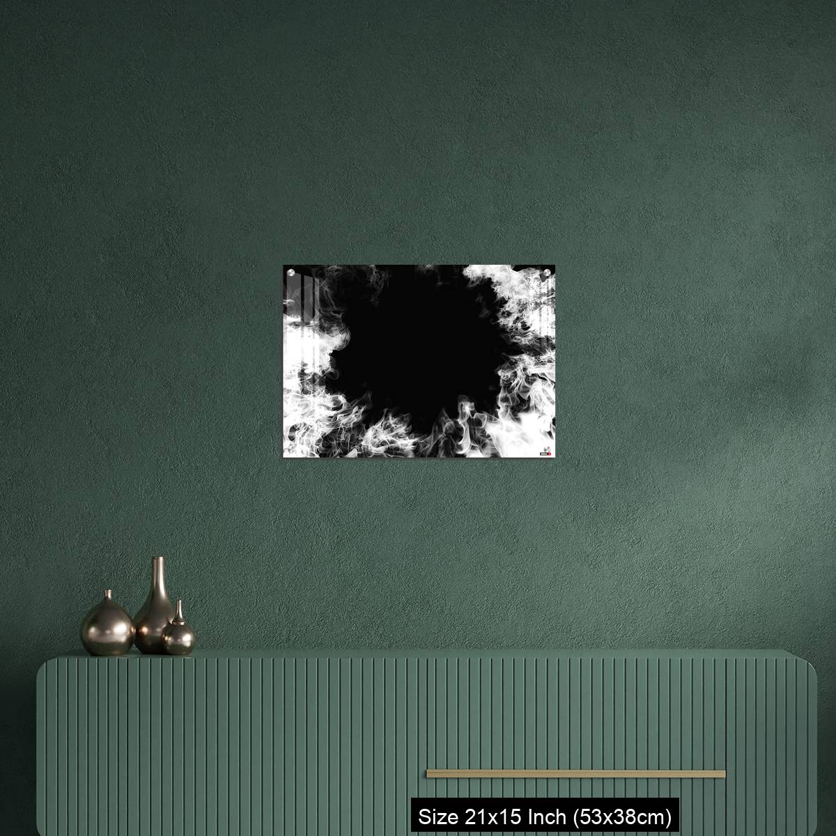 OMGs Acrylic Wall Decor – White smoke swirling in the dark - Image 16