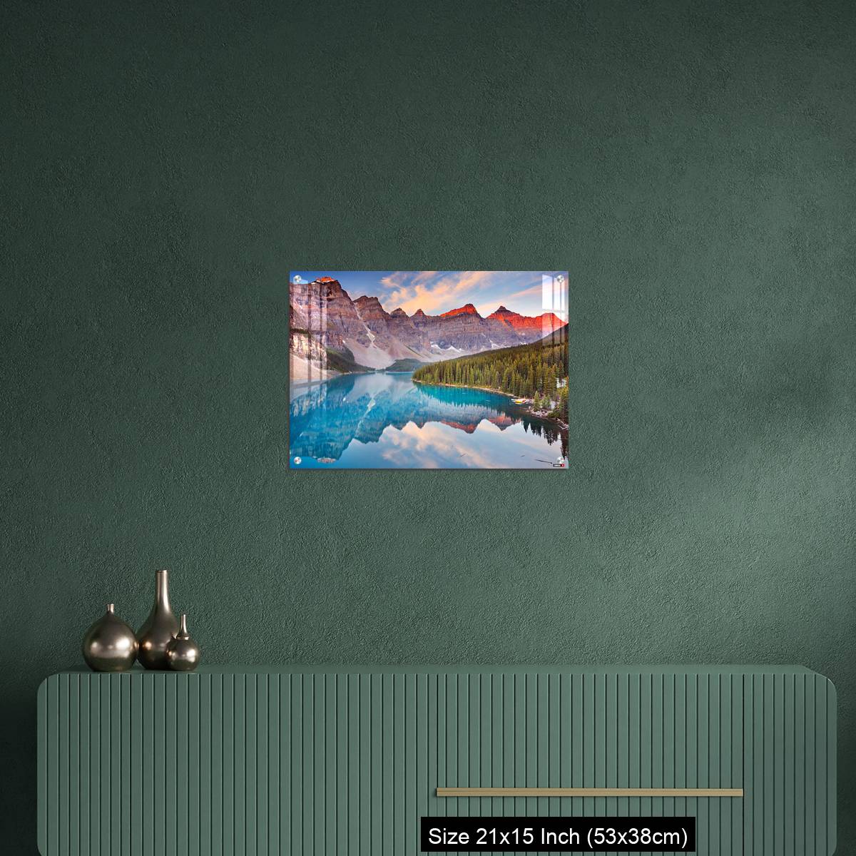 OMGs Acrylic Wall Decor – Moraine Lake at sunrise, Banff National Park, Canada - Image 16