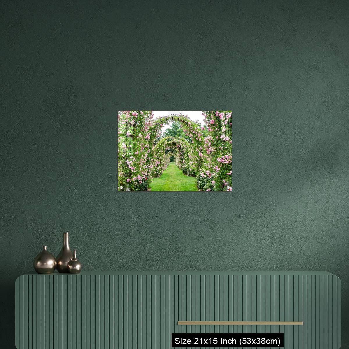 OMGs Acrylic Wall Decor – Rose Covered Archways at Elizabeth Park, West Hartford, CT - Image 16