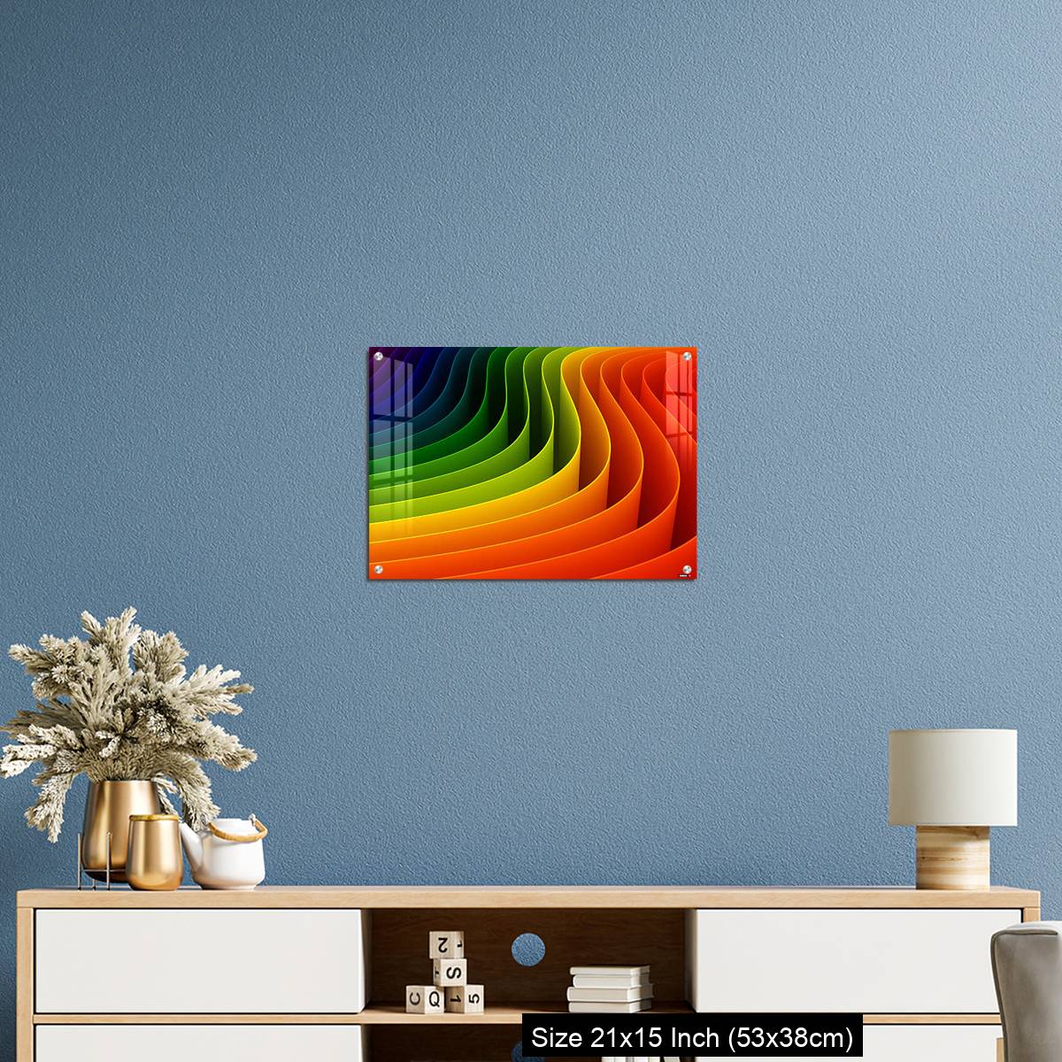 OMGs Acrylic Wall Decor – 3d colorful background - Image 17