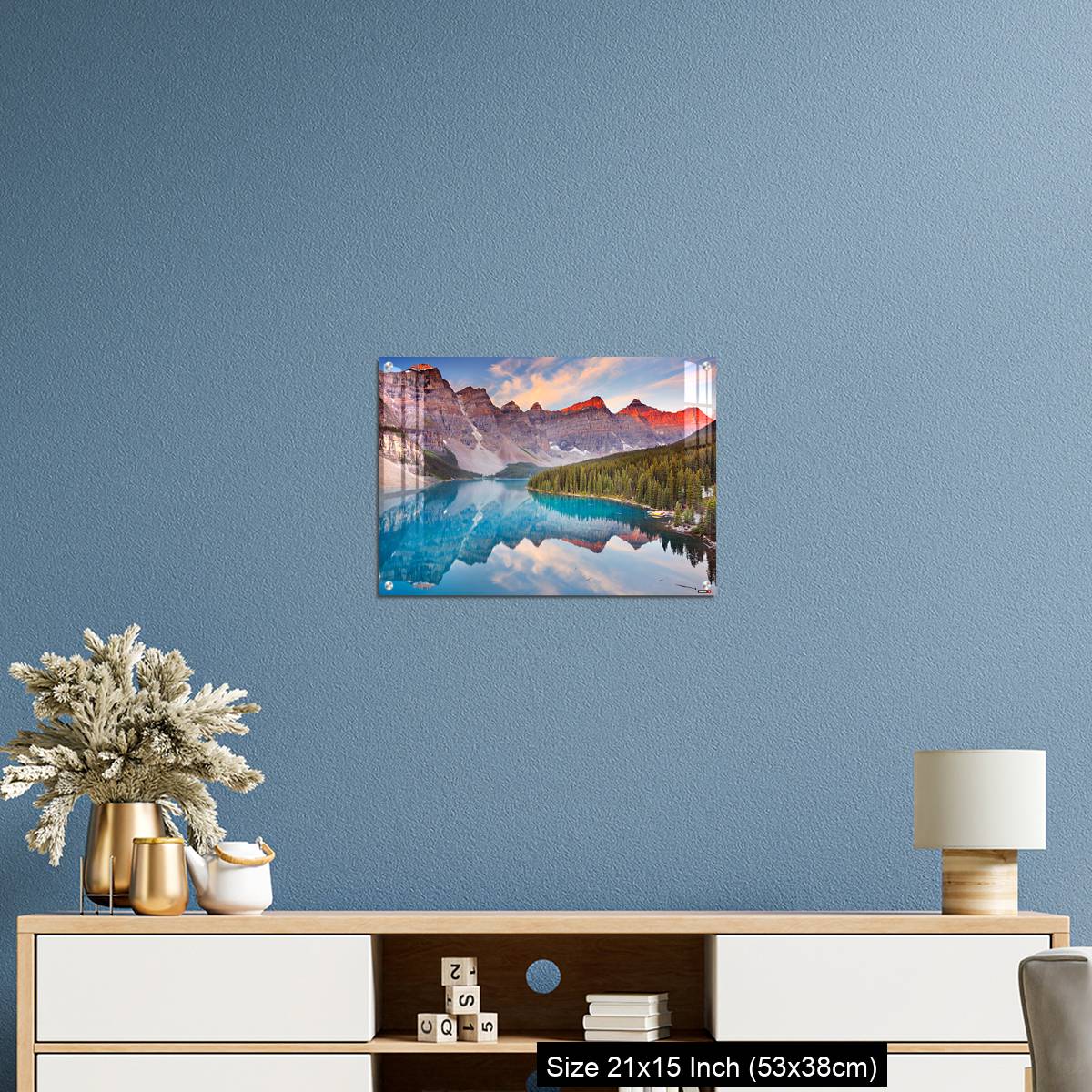 OMGs Acrylic Wall Decor – Moraine Lake at sunrise, Banff National Park, Canada - Image 17